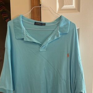 Polo by Ralph Lauren Men's Sky Blue Polo Shirt